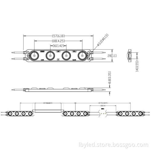 AC110V and AC220 LED module